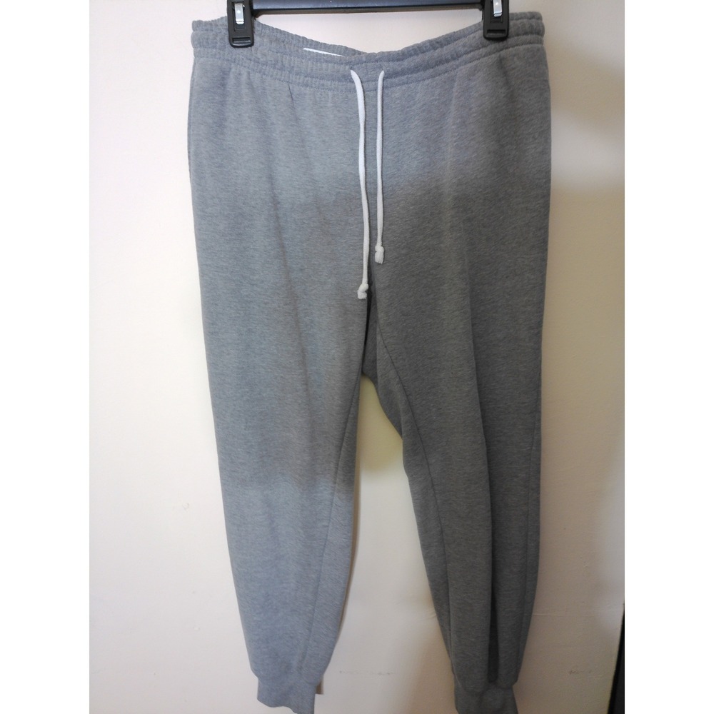 Wild Fable Joggers Women Medium Gray Casual Fleece Drawstring Sweatpants 2166